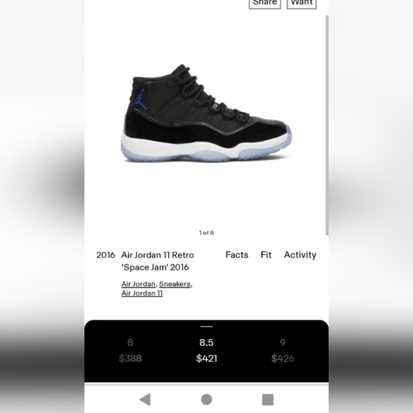 Retro Space Jam 2016 - Jordan 11 - Picture 9 of 9